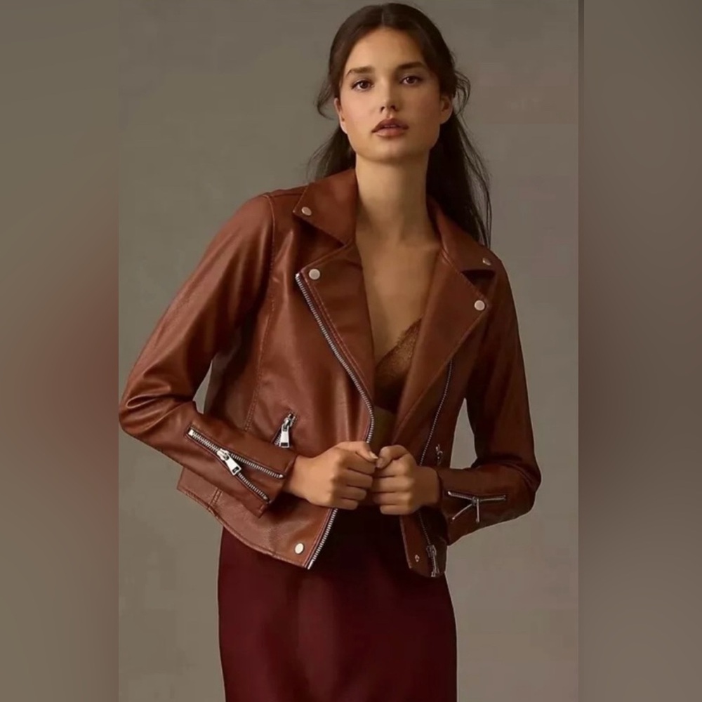 Vegan Leather Jacket
